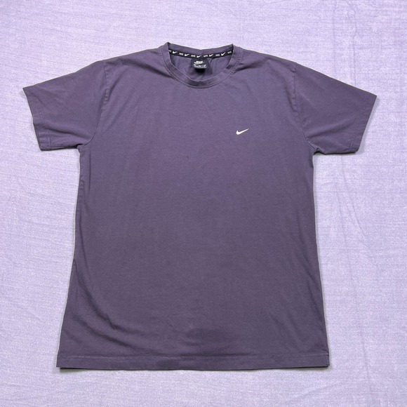 Nike Other - Nike Men's T Shirt Short Sleeve Crew Neck Basic Swoosh Logo Black